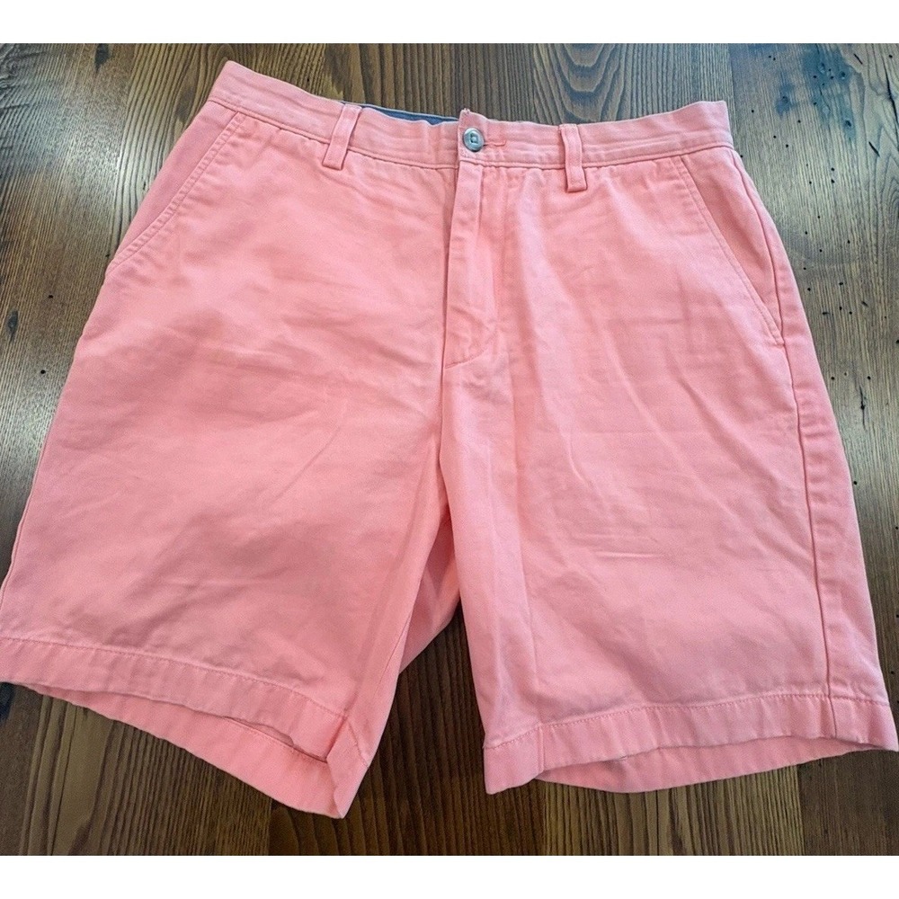 Nautica Deck Short - Boating Golf Size 32 8" Inseam- Salmon